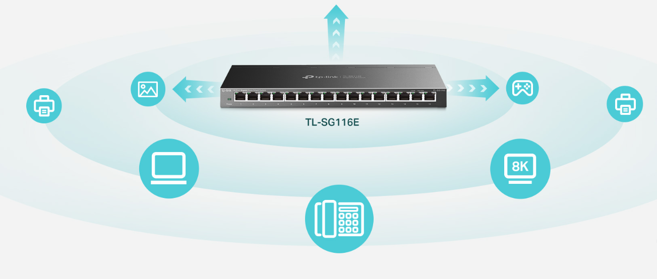 TP-Link TL-SG116E image 3