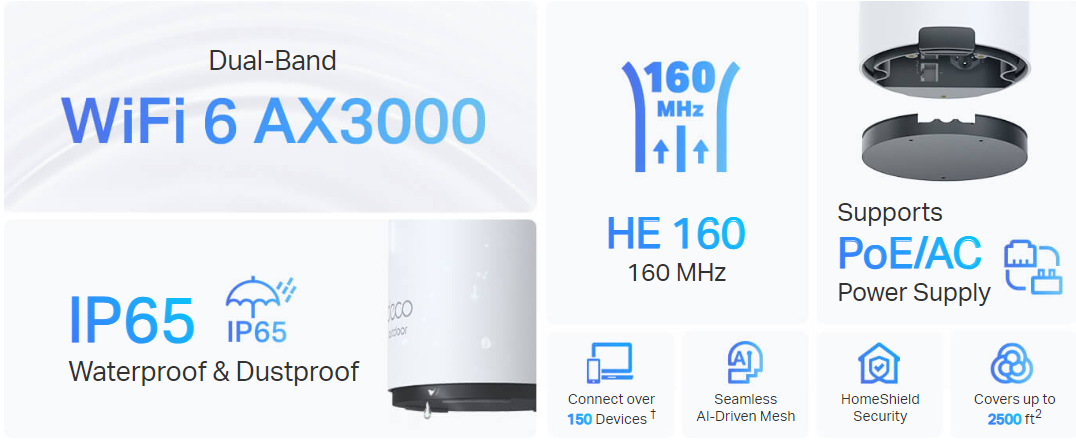 Tp-Link DECO X50-Outdoor (1-Pack) image 2