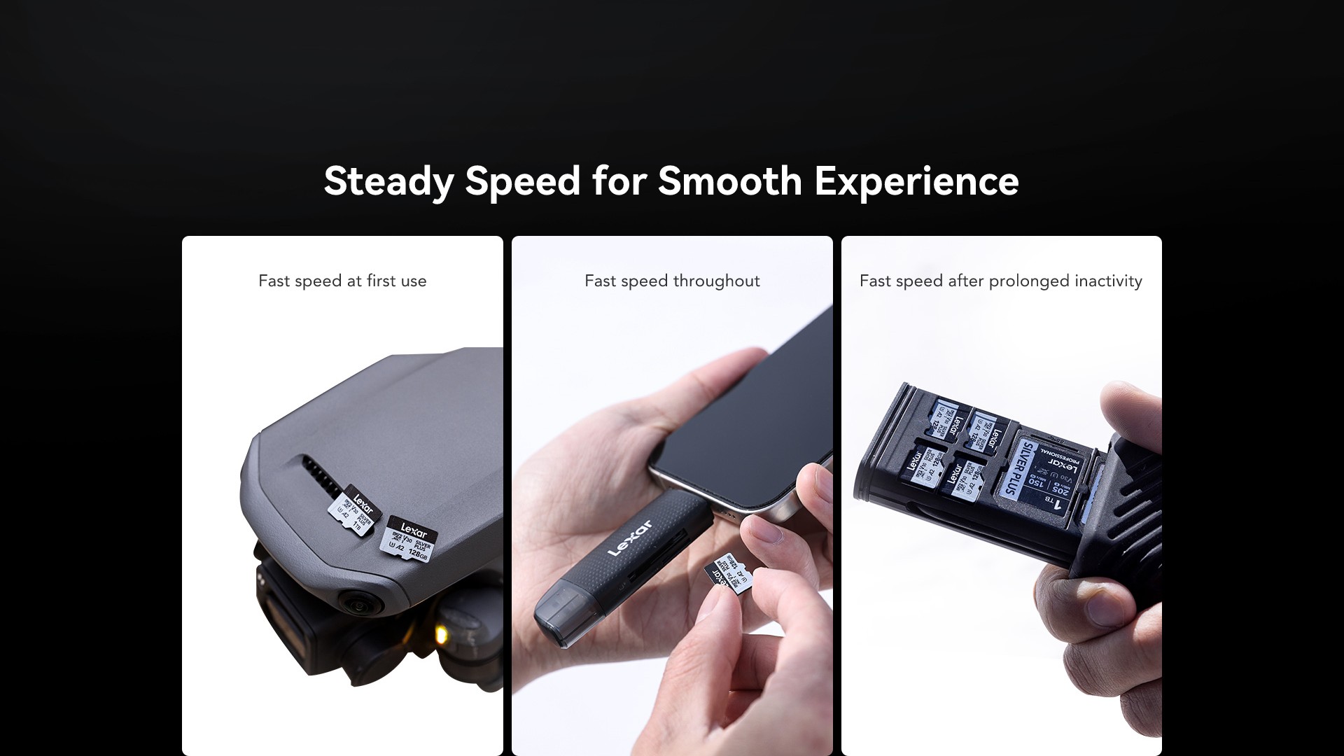 Lexar 256GB SILVER PLUS