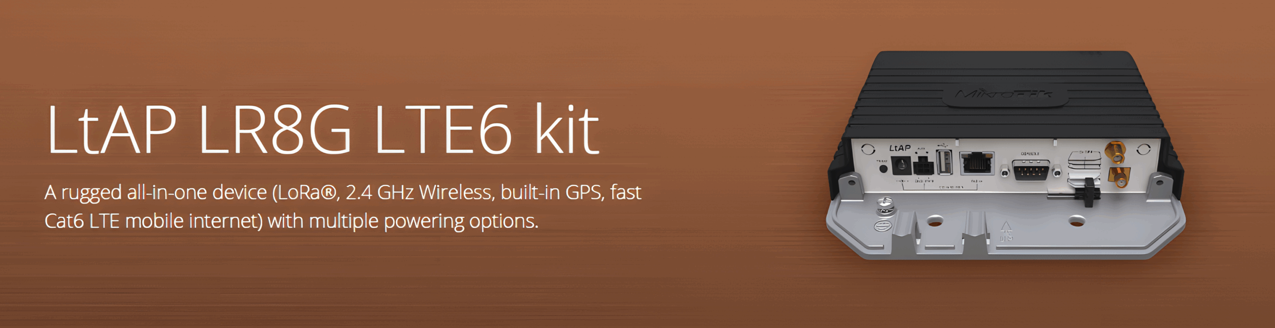 MikroTik LtAP LR8G LTE6 Kit