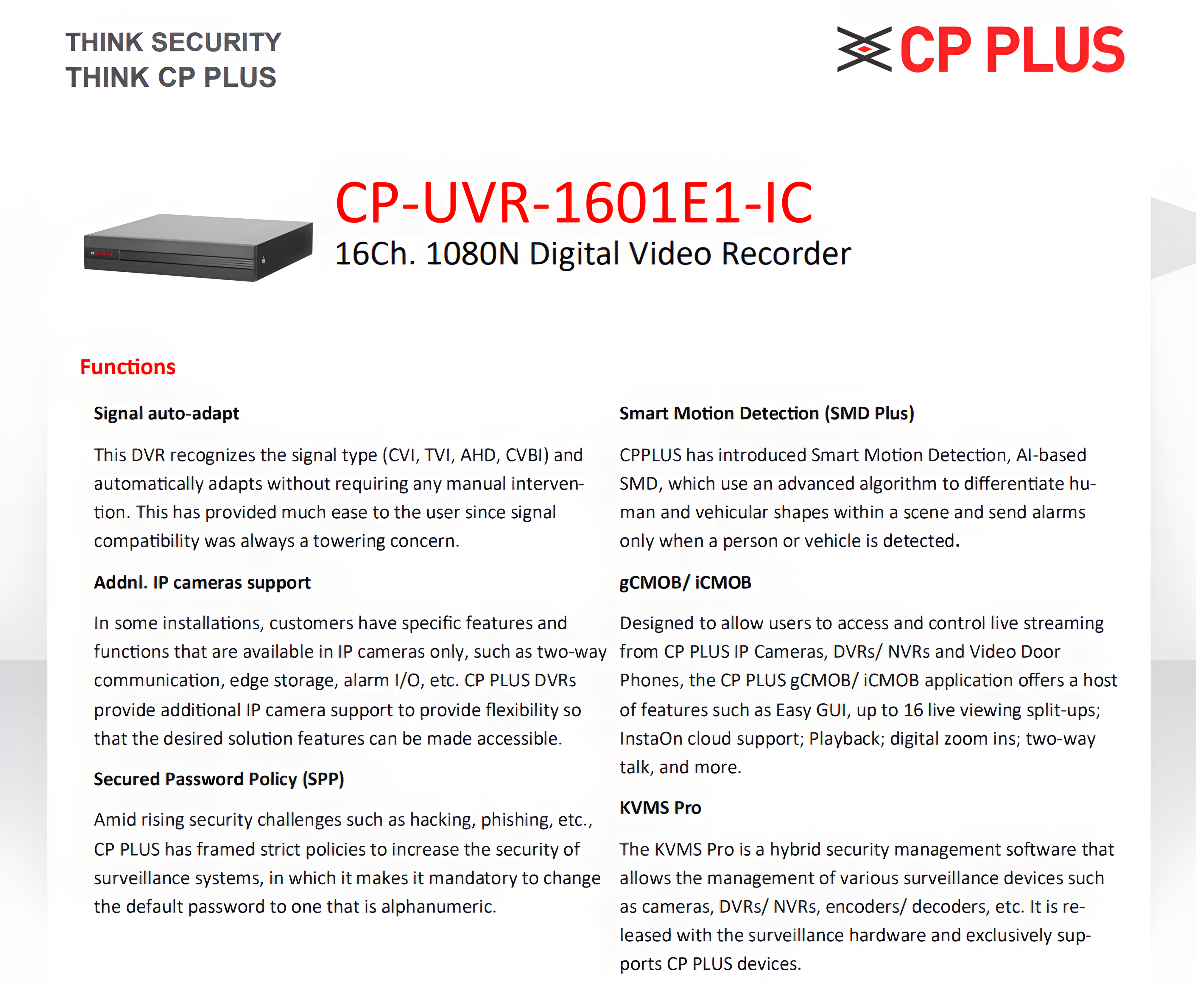 CP-UVR-1601E1-IC