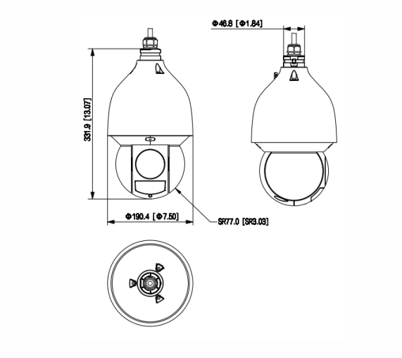 CP PLUS 2MP IP PTZ Camera CP-UNP-F4521L30-DPQ