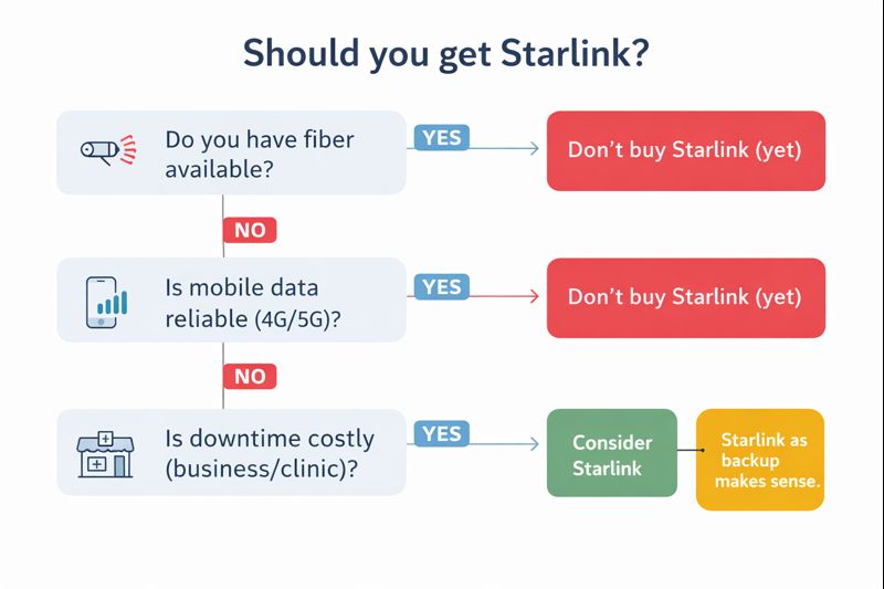 Starlink decision guide