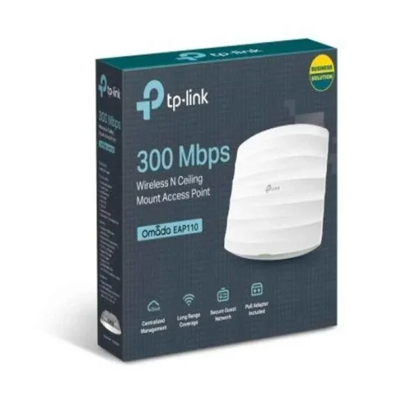 TP-Link EAP110 Indoor 300 Mbps Access Point (White) - Image 4