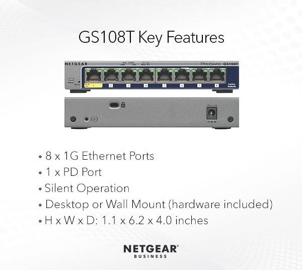 Netgear GS108T (Version 3) image 7