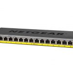 Netgear GS116LP 16-Port Gigabit Ethernet Unmanaged PoE+ Switch with FlexPoE (76W)