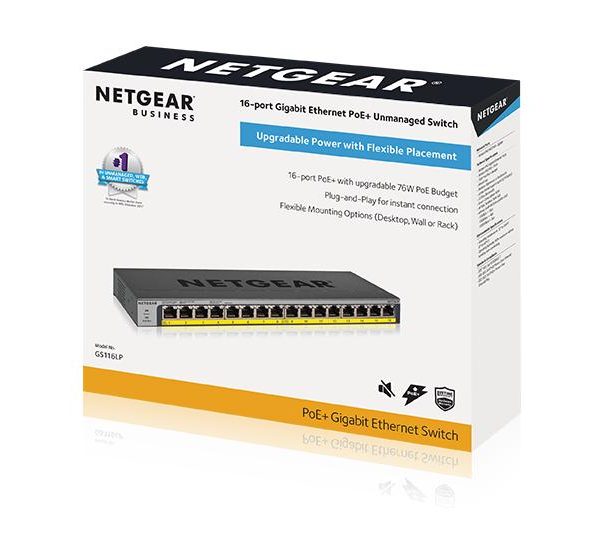 Netgear GS116LP image 1