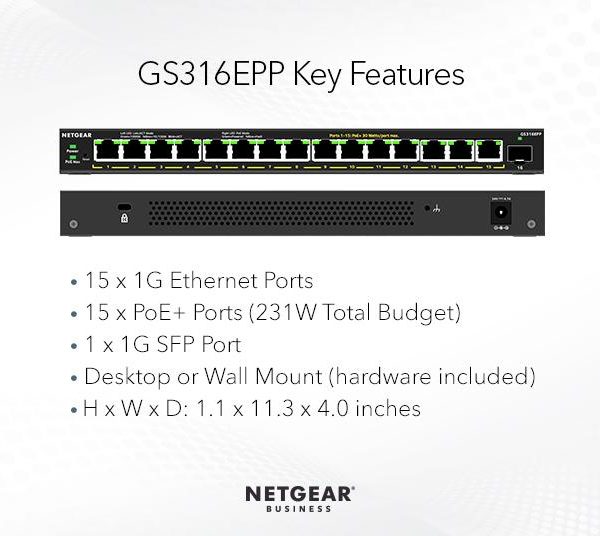 Netgear GS316EPP image 5