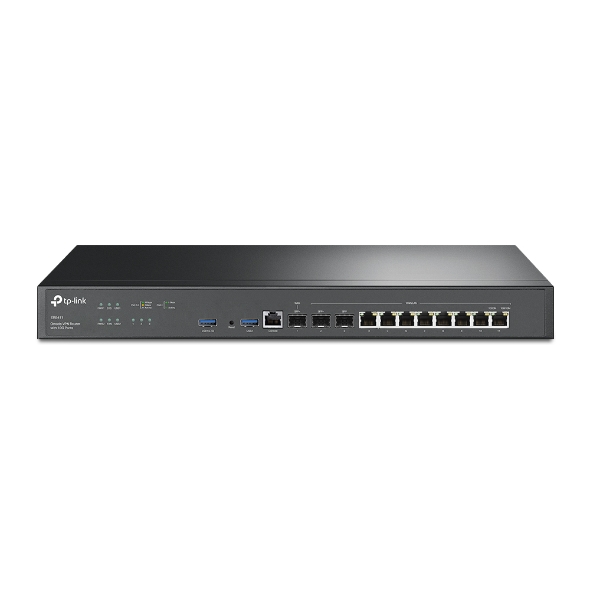 TP-Link ER8411 Enterprise VPN router with powerful 10gig ports