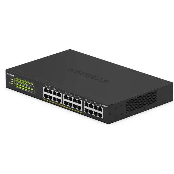 Netgear GS324P |  24-Port Gigabit Ethernet Unmanaged Switch with 16-Ports PoE+ (190W) - Image 3