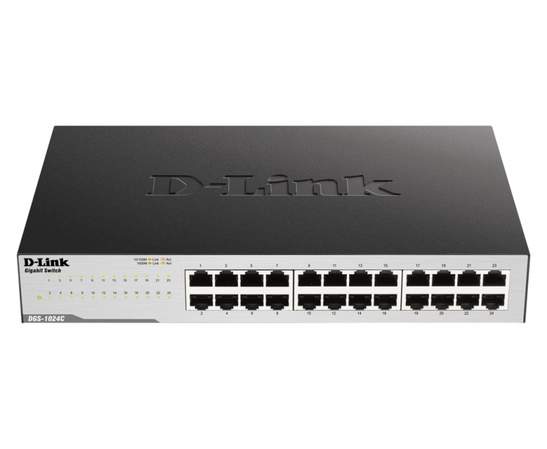 D-Link DGS-1024C 24 Port Gigabit Unmanaged Switch