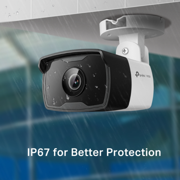 TP-link VIGI C340I 2.8mm 4MP Outdoor IR Bullet Network IP CAMERA - Image 3