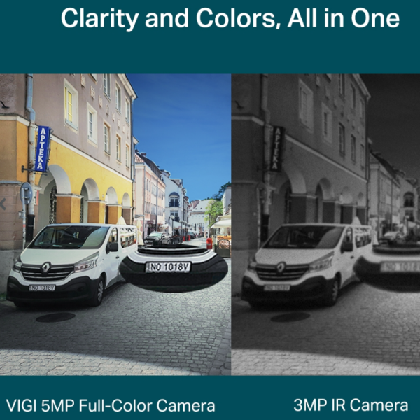 TP-LINK VIGI C250 5MP 4mm Full-Color Dome Network IP CAMERA - Image 4