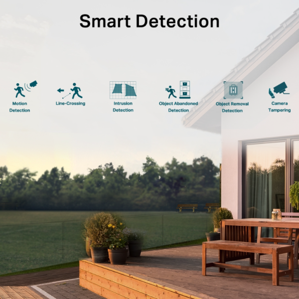 TP-Link VIGI C340 2.8mm Outdoor Full-Color Bullet Network IP CAMERA - Image 5