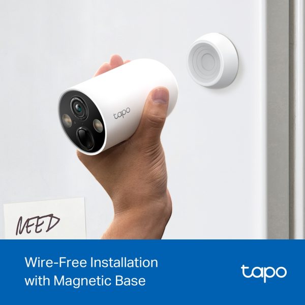 TP-Link Tapo C425 Smart Wire-Free Security Camera with Magnet Holder - Image 5