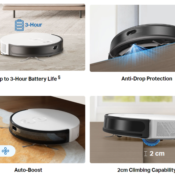 Tp-link Tapo RV20 Mop MagSlim LiDAR Navigation Robot Vacuum & Mop - Image 10