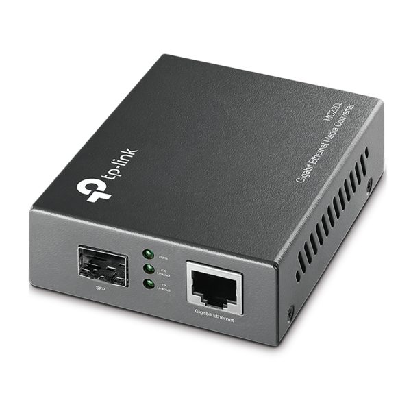 TP-Link MC220L | Gigabit SFP Media Converter for Long-Distance Fiber Networks