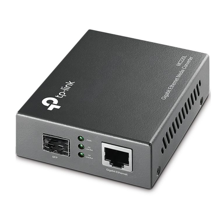 TP-Link MC220L | Gigabit SFP Media Converter for Long-Distance Fiber Networks