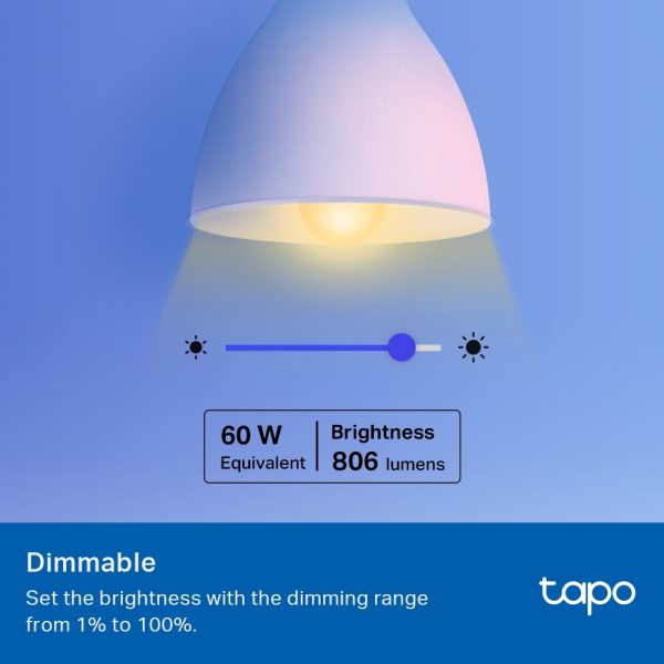 Tp-link TAPO L530B Smart Wi-Fi Light Bulb, Multicolor - Image 6