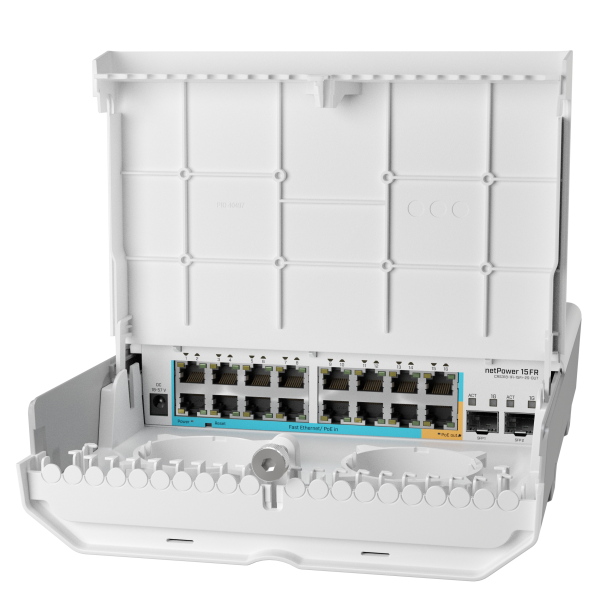Mikrotik netPower 15FR | Outdoor 18-Port Switch with Reverse PoE & SFP - Image 4
