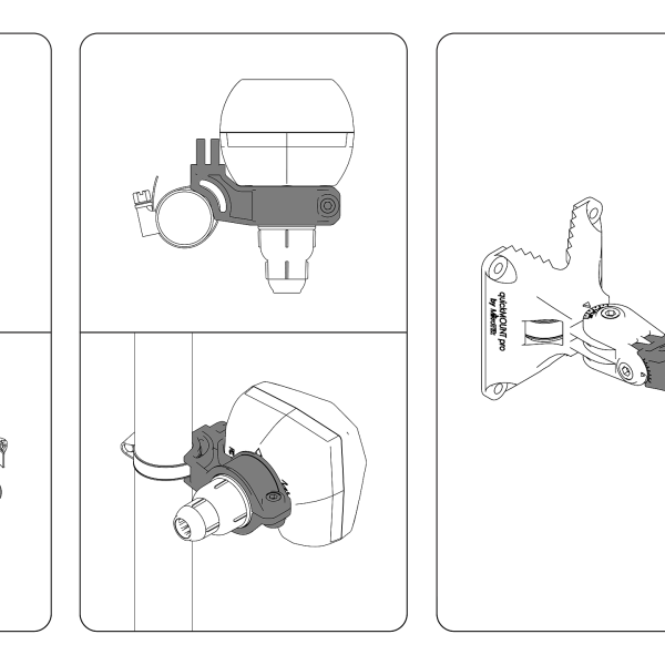 Mikrotk QMP-LDF |  Pole/Mast mount adapter for our LDF series - Image 4