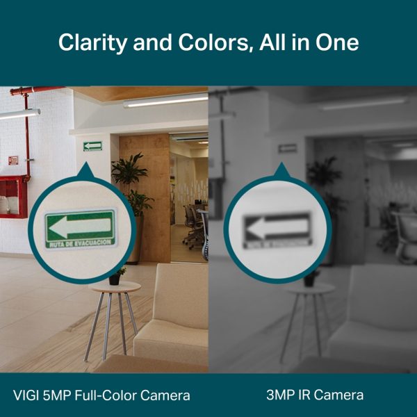 Tp-link VIGI C450 2.8mm 5MP Full-Color Turret Camera - Image 7