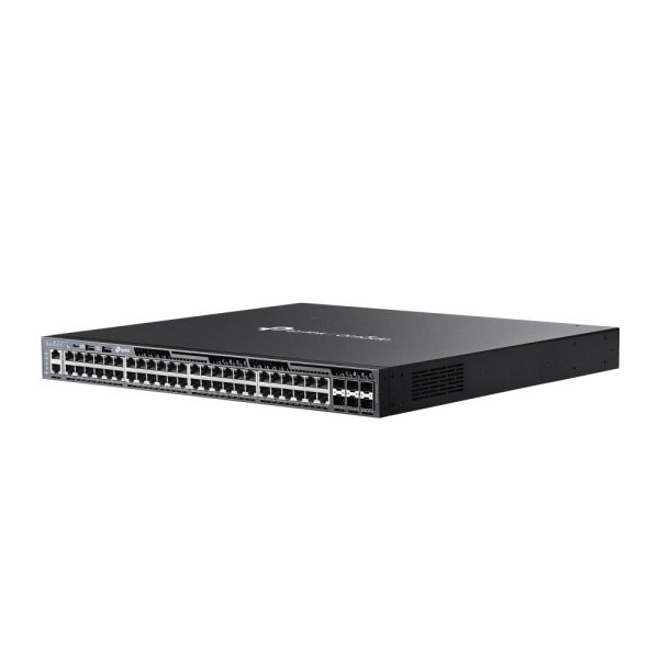 TP-Link TL-SG6654XHP | Omada 48-Port Gigabit Stackable L3 Managed PoE+ Switch with 6 10G Slots - Image 3