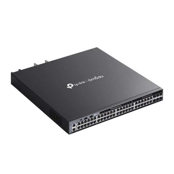 TP-Link TL-SG6654XHP | Omada 48-Port Gigabit Stackable L3 Managed PoE+ Switch with 6 10G Slots - Image 4