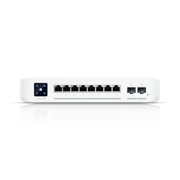 Ubiquiti USW-Enterprise-8-PoE (120W) 8 Port 2.5Gbps PoE+ with 2 10G SFP+ ports Switch - Image 3
