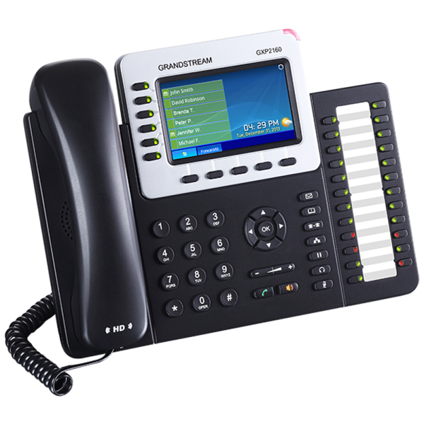 Grandstream GXP2160 IP Phone 6 Line VoIP Phone with HD Audio for Business - Image 3