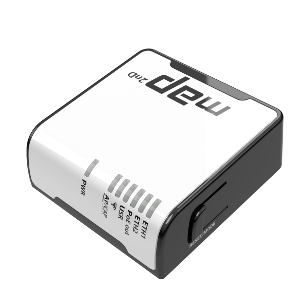 Mikrotik mAP Dual-Chain 2.4GHz Micro AP, 650MHz CPU, 64MB RAM, 2xEthernet, PoE Out - Image 3