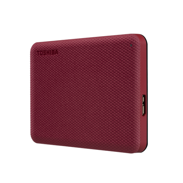 Toshiba Canvio Advance 4TB HDTCA40AR3CA Red External Hard Drive - Image 4