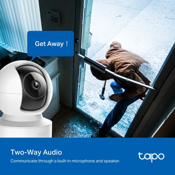 TP-Link Tapo C222 Pan/Tilt AI Wi-Fi Camera | 2K QHD Home Security - Image 7