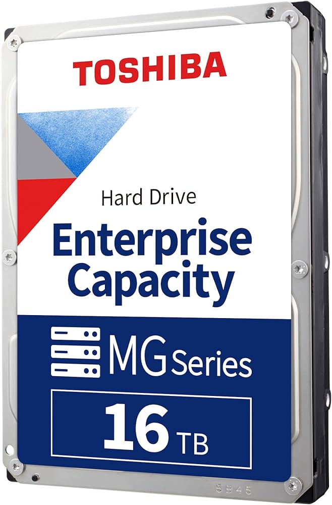 Toshiba MG Series Capacity 16TB SAS MG08SCA16TE Enterprise Drive