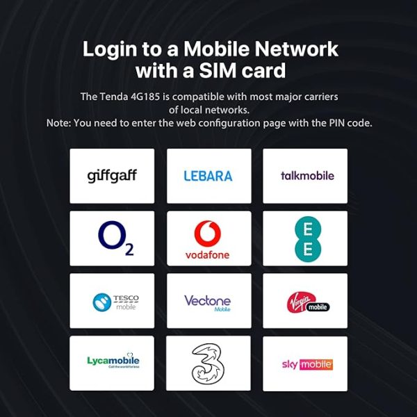 Tenda 4G185 4G LTE-Advanced Pocket Mobile Wi-Fi Router - Image 6