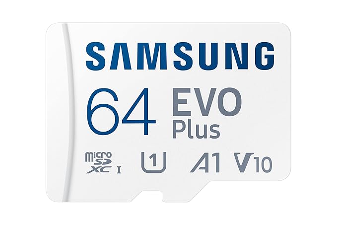 Samsung EVO Plus 64GB microSD Memory Card