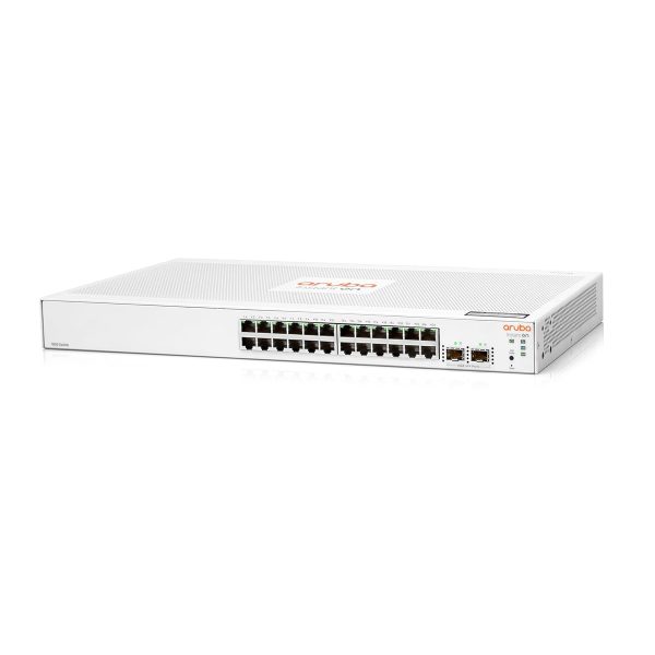 HPE Aruba ION 1830 24-Port Gigabit Switch | 2x SFP 1GbE Ports | 52Gbps Switching Capacity | 38.68 Mpps Throughput | ARM Cortex-A9 Processor - Image 8