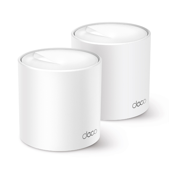 TP-Link Deco X50 2 Pack | AX3000 Dual-Band Mesh WiFi 6 System with AI-Driven Coverage up to 5,000 ft² & HomeShield Security