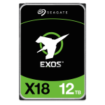 Seagate Exos X18 12TB ST12000NM004J | SAS | Cache Size - 256MB, RPM@7200, 3.5” inch | Enterprise Hard Drive