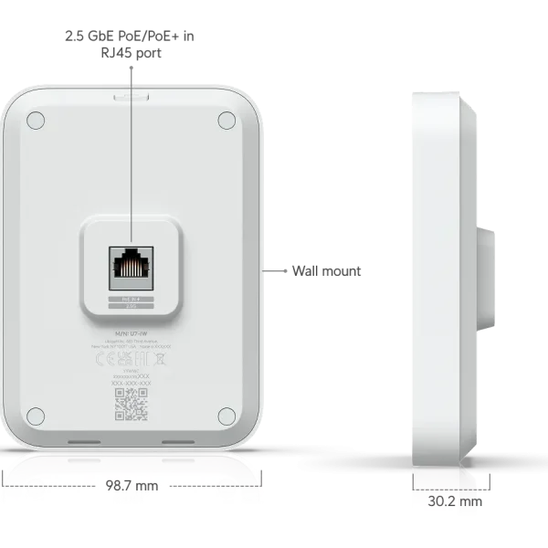 Ubiquiti U7 In-Wall