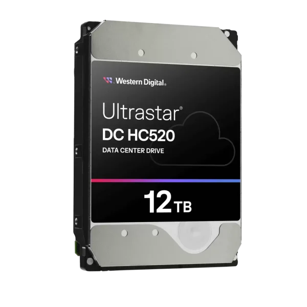WD Ultrastar 12TB DC HC520 |  Enterprise Hard Drive  | SATA 6Gb/s, 256MB Cache, RPM@7200, Up to 273MB/s Transfer Speed | MODEL NO-HUH721212ALE604/0F30146 - Image 3