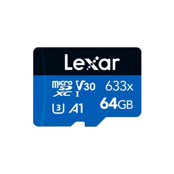Lexar 64GB 633x microSD