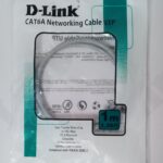 D-Link NCB-6AUGRYR1-1 | CAT6A UTP 24AWG Patch Cord 1M with Gold-Plated Connectors & Tangle-Free Design