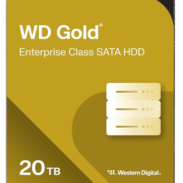 WD Gold 20TB | WD203KRYZ Powerful Enterprise SATA HDD – 7200 RPM, 512MB Cache, SATA 6GB/s & 5-Year Warranty - Image 3