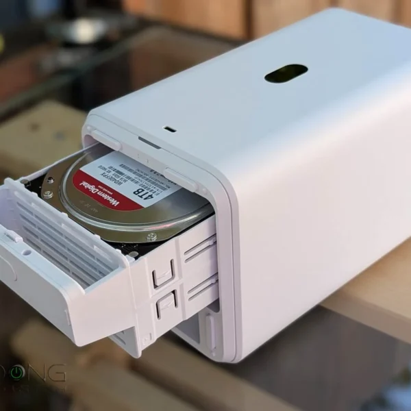 Ubiquiti UNAS-2 – UniFi Network Attached Storage with Dual 3.5" Bays, 2.5GbE Connectivity, USB-C Expansion & PoE++ Power - Image 5