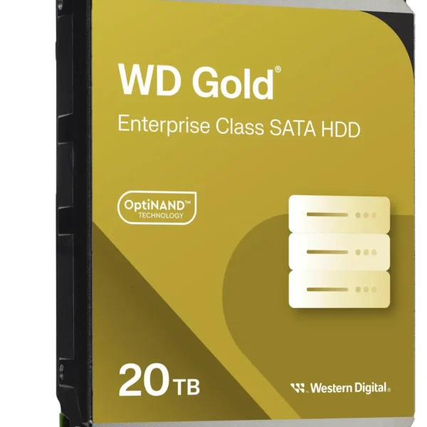 WD Gold 20TB | WD203KRYZ Powerful Enterprise SATA HDD – 7200 RPM, 512MB Cache, SATA 6GB/s & 5-Year Warranty - Image 4