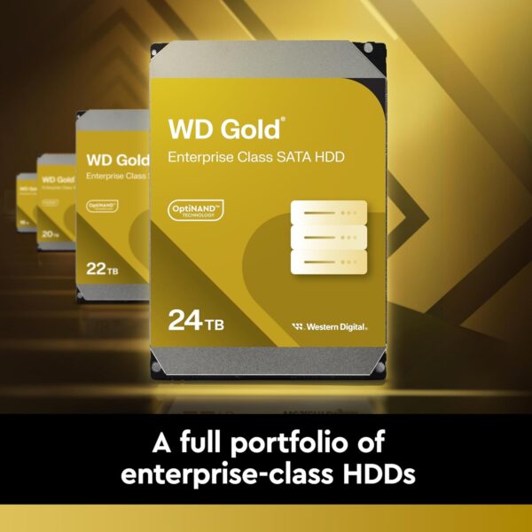 WD Gold 18TB | WD181KRYZ Powerful Performance Enterprise HDD – 7200 RPM, SATA 6Gb/s, 512MB Cache - Image 5
