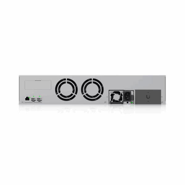 Ubiquiti UNAS Pro 8 – 2U Rack-Mount NAS with 8 HDD Bays, Dual 10G SFP+ & 10G RJ45 Ports, M.2 NVMe Cache, Redundant Hot-Swap Power, and 16GB RAM for Enterprise Storage - Image 3