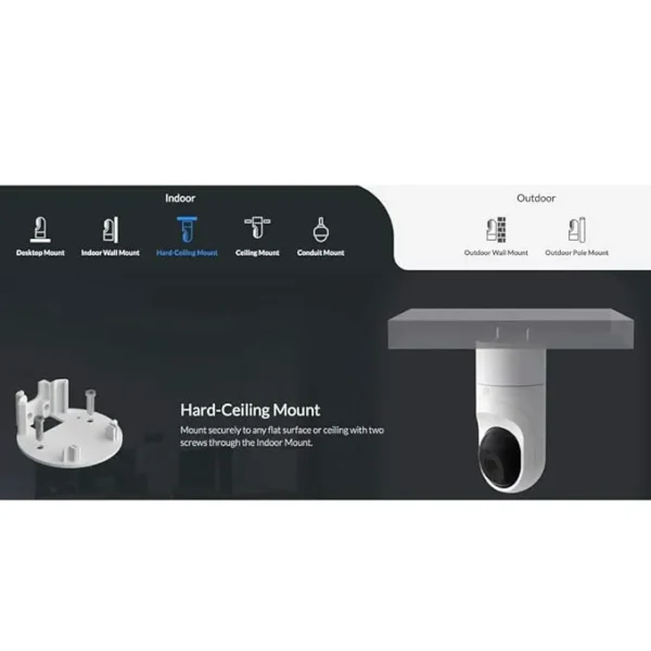 Ubiquiti UVC-G3-FLEX 3 Pack – Full HD Mini Turret Camera with IR Night Vision, PoE, ONVIF Support & Integrated Microphone - Image 4