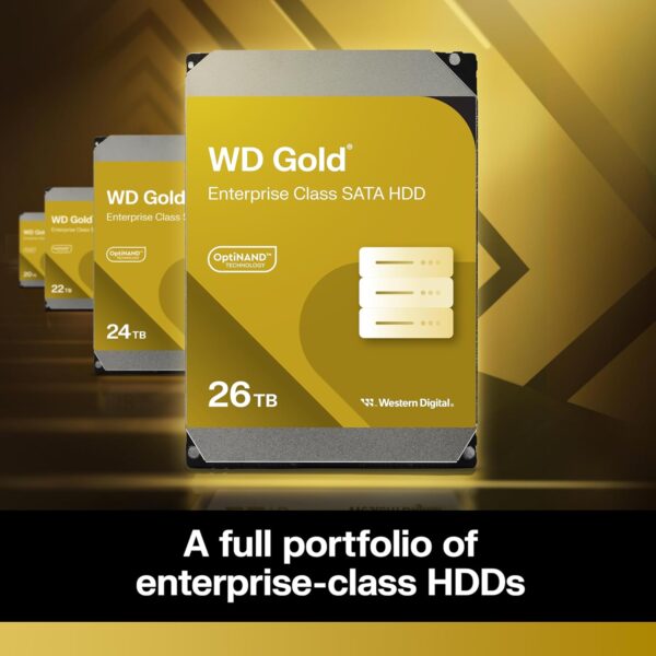 WD Gold 24TB | WD242KRYZ  Powerful Enterprise HDD Featuring ArmorCache,7200 RPM, 512MB Cache - Image 5